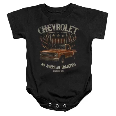 Детское боди Baby America Tradition черного цвета