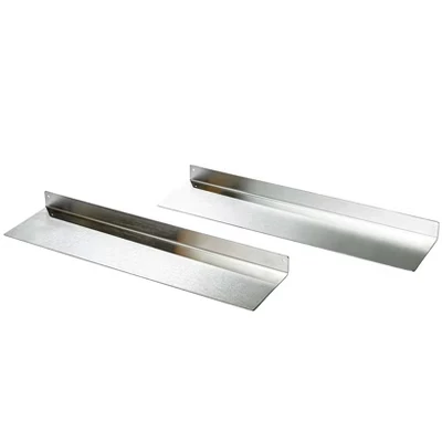 The  Collection Magnetic Stovetop Storage Shelf in Stainless Steel - 2-Pc. - 15