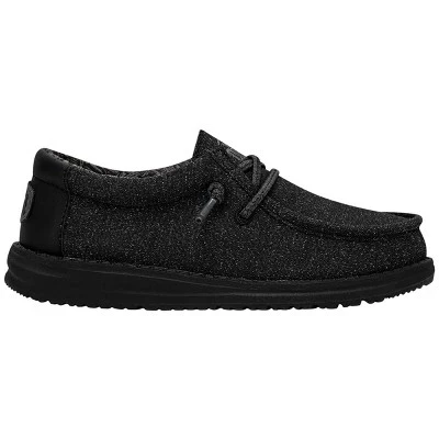 Wally Basic Kids - Удобные детские слипоны черного цвета