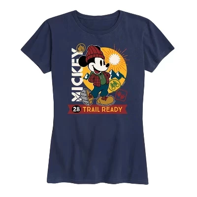 Женская футболка Disney Trail Ready, синяя