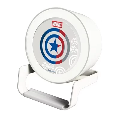 Зарядная станция Keyscaper Marvel с ночником и Bluetooth, Captain America