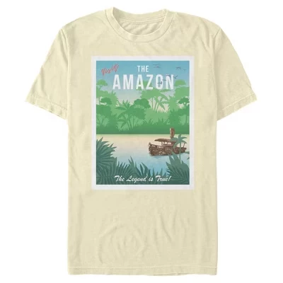 Мужская футболка Jungle Cruise Amazon, бежевая