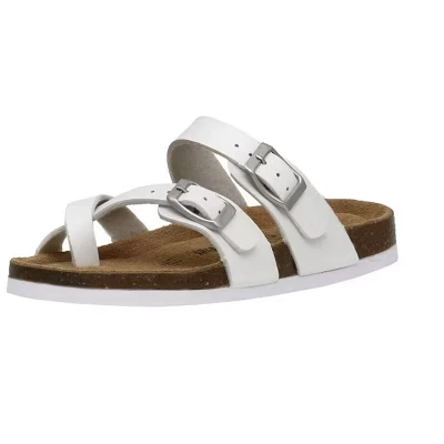 Детские сандалии Luna JR с пробковой стелькой +Comfort white matt