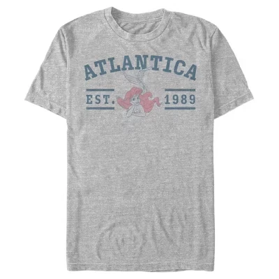 Мужская футболка Ariel Atlantica Est. 1989 athletic heather