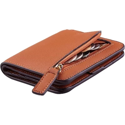 Женский кошелек Leven Sixteen Small Slim RFID, песочный