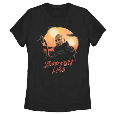 Футболка для мальчиков STAR WARS Боба Фетт, черная