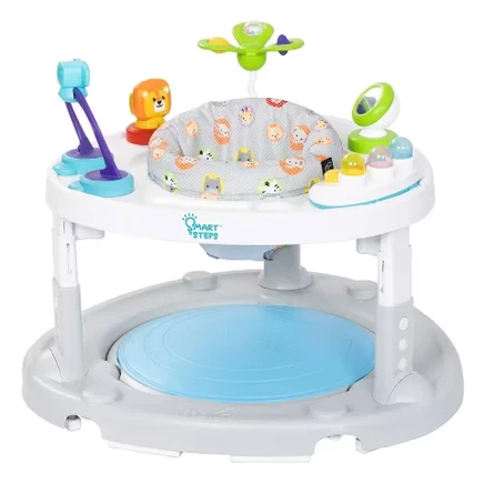 Развивающий центр‑ходунок Smart Steps by Baby Trend 3 в 1, Safari Toss