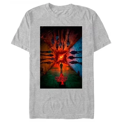 Мужская футболка с постером Four Friends Rift Apocalypse athletic heather / dimensions