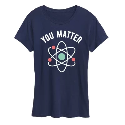 Женская футболка с коротким рукавом You Matter с графическим рисунком