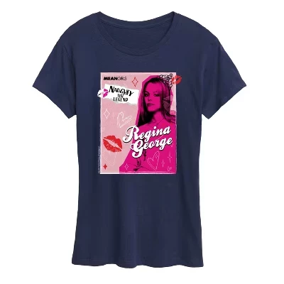 Женская футболка Mean Girls Регина Джордж, синяя