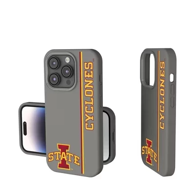 Боковая панель NCAA Big 12 Universities Soft Touch Чехол для мобильного телефона Apple iPhone cyclones штата Айова