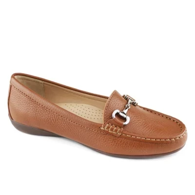 Женские лоферы Marc Joseph New York Carter Road с пряжкой, коньячный