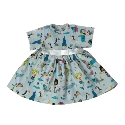 Платье для куклы Doll Clothes Superstore 46 см, голубое