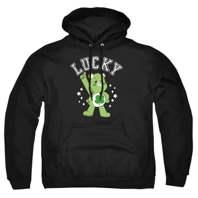 Мужская толстовка с капюшоном Good Luck Bear Lucky Collegiate Pull-Over черного цвета