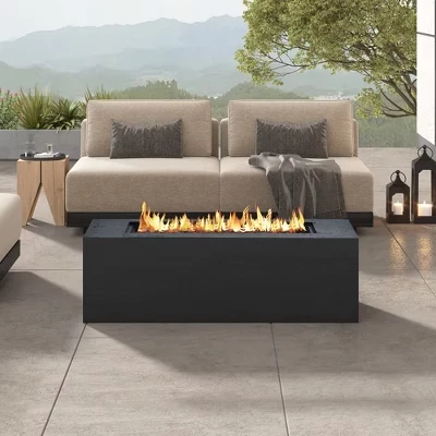 Газовая костровая чаша ModernLuxe 40 000 BTU, черная