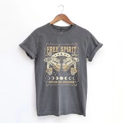 Женская футболка Simply Sage Market Free Spirit, графитовая