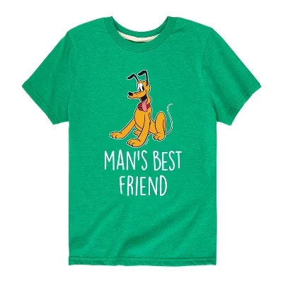 Man's Best Friend Short Sleeve Graphic T-Shirt green (2)