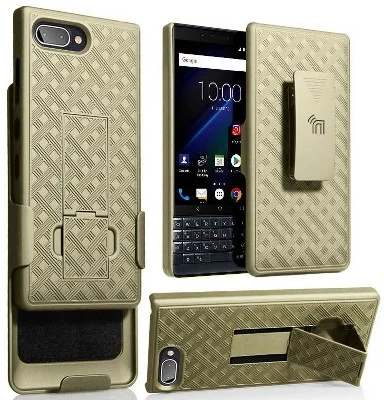 Чехол-комплект Nakedcellphone BlackBerry Key2 LE, золотой