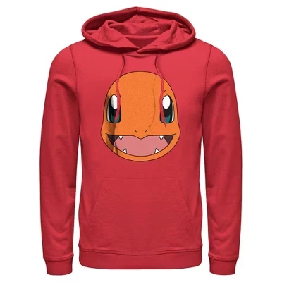 Мужское худи Pokemon Charmander Smile, красное