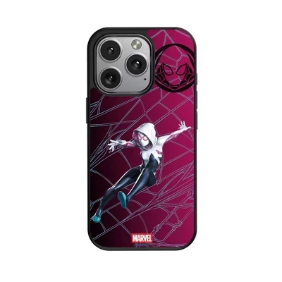 Чехол для мобильного телефона, совместимый с Marvel Spider-Man MechLine MagSafe, для Apple iPhone spider-gwen