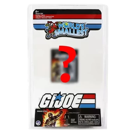 Super Impulse Worlds Smallest GI Joe Vs Cobra Micro Figure | One Random