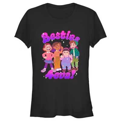 Лучшие женские костюмы для юниорок 4Eva! Футболка черная