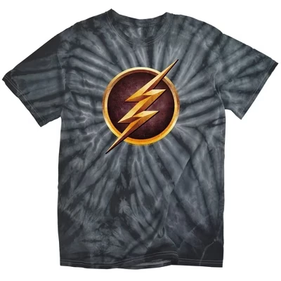 Мужская футболка с логотипом Tie Dye на груди, черная монохромная