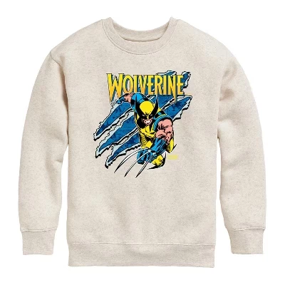 Толстовка для мальчиков Marvel Wolverine Slash, бежевая