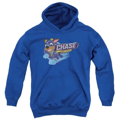 Толстовка с капюшоном для мальчиков Paw Patrol Mighty Pup Chase Mighty Leader royal
