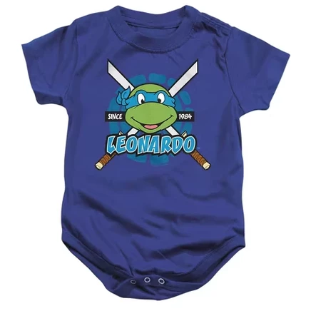 Боди для младенцев TMNT Leonardo, королевско-синее