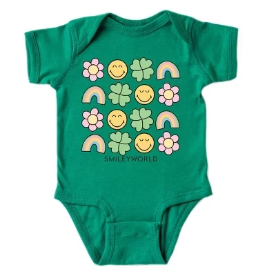 Боди с короткими рукавами Kelly для малышей от SmileyWorld Smiley Clover Daisy