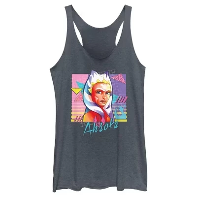 Женская майка Rebel Ahsoka Racerback на бретелях