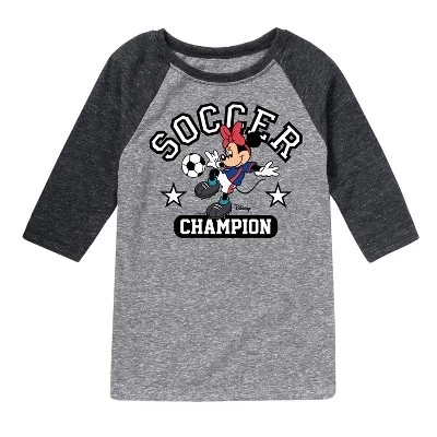 Футболка с графическим рисунком Реглан футбольной суперзвезды athletic heather/heather black
