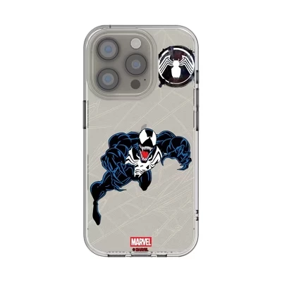 Прозрачный чехол для мобильного телефона Marvel Spider-Man MechLine Clear для Apple iPhone venom