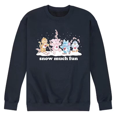Мужская флисовая толстовка Cousins Snow Much Fun с графическим рисунком
