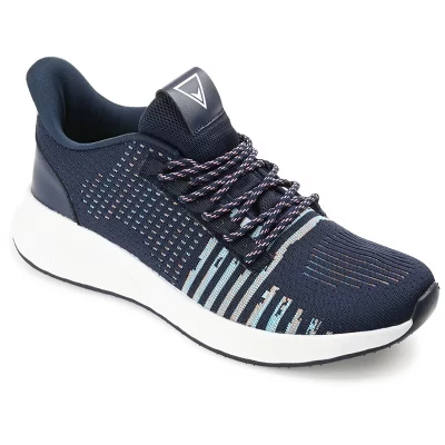 Спортивные кроссовки Vance Mens Brewer Knit Athletisure синего цвета