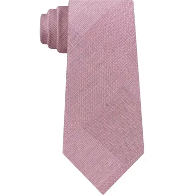 Мужской галстук Kenneth Cole Updated Glen, розовый