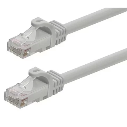 Патч-кабель Cat6 Ethernet - 5 футов - Серый | Сетевой Интернет-кабель - RJ45, многожильный, 550 МГц, UTP, Чистый медный провод, 24AWG - Flexboot