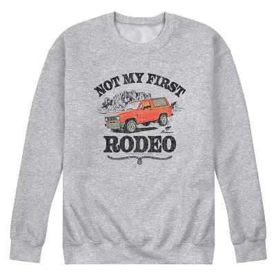 Мужская флисовая толстовка Not My First Rodeo 1983 Bronco с графическим рисунком athletic heather