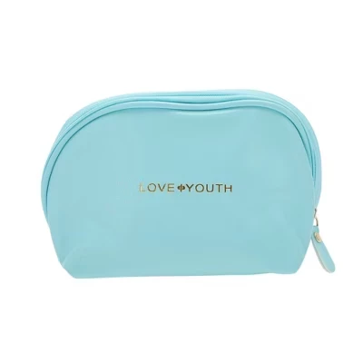 Косметичка Unique Bargains на шнурке, синяя