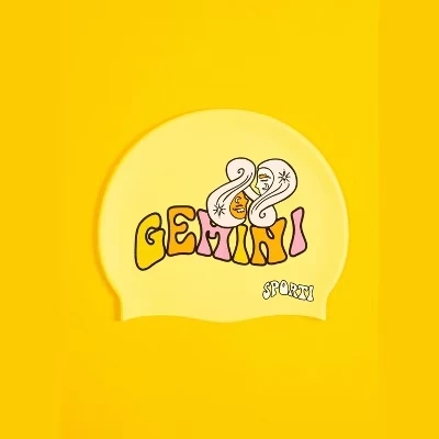 Заводная силиконовая шапочка для плавания Zodiac Gemini gemini