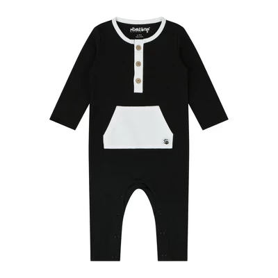 Детский комбинезон Mixed Up Clothing UNO, черно-белый
