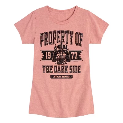 Приталенная футболка с коротким рукавом и рисунком Property Of The Dark Side