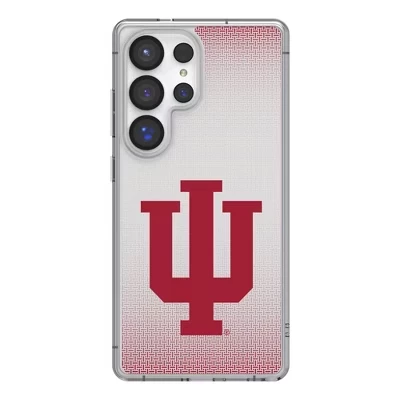 Льняной прозрачный чехол для мобильного телефона NCAA Big Ten Universities для Samsung Galaxy indiana hoosiers