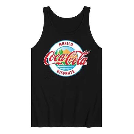 Мужская майка Coca-Cola Mexico Disfute, черная