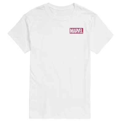 Мужская футболка Make Mine Marvel с коротким рукавом и графическим рисунком, белая