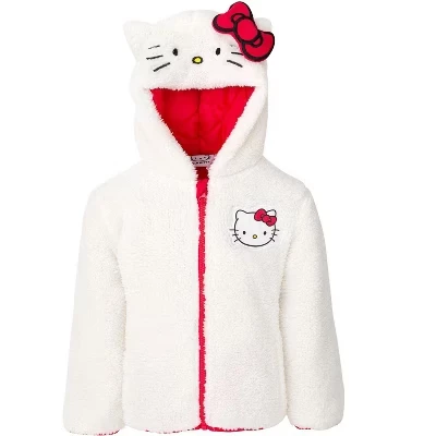 Детская куртка Hello Kitty Cosplay для девочек, разноцветная