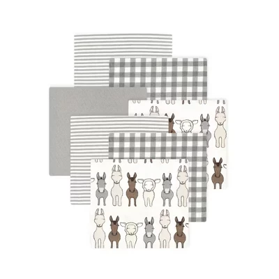 Пеленки Luvable Friends Hudson Baby, 7 шт., пастельные
