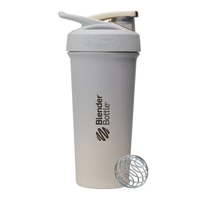 Шейкер BlenderBottle Strada, сталь 740 мл, белый