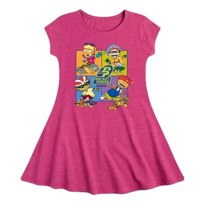Платье для девочек Rocket Power Skate Life, фуксия